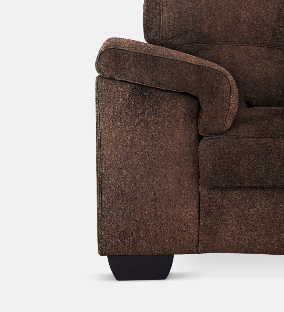 Breen Leather Slouch With Daybed Right (39889)
