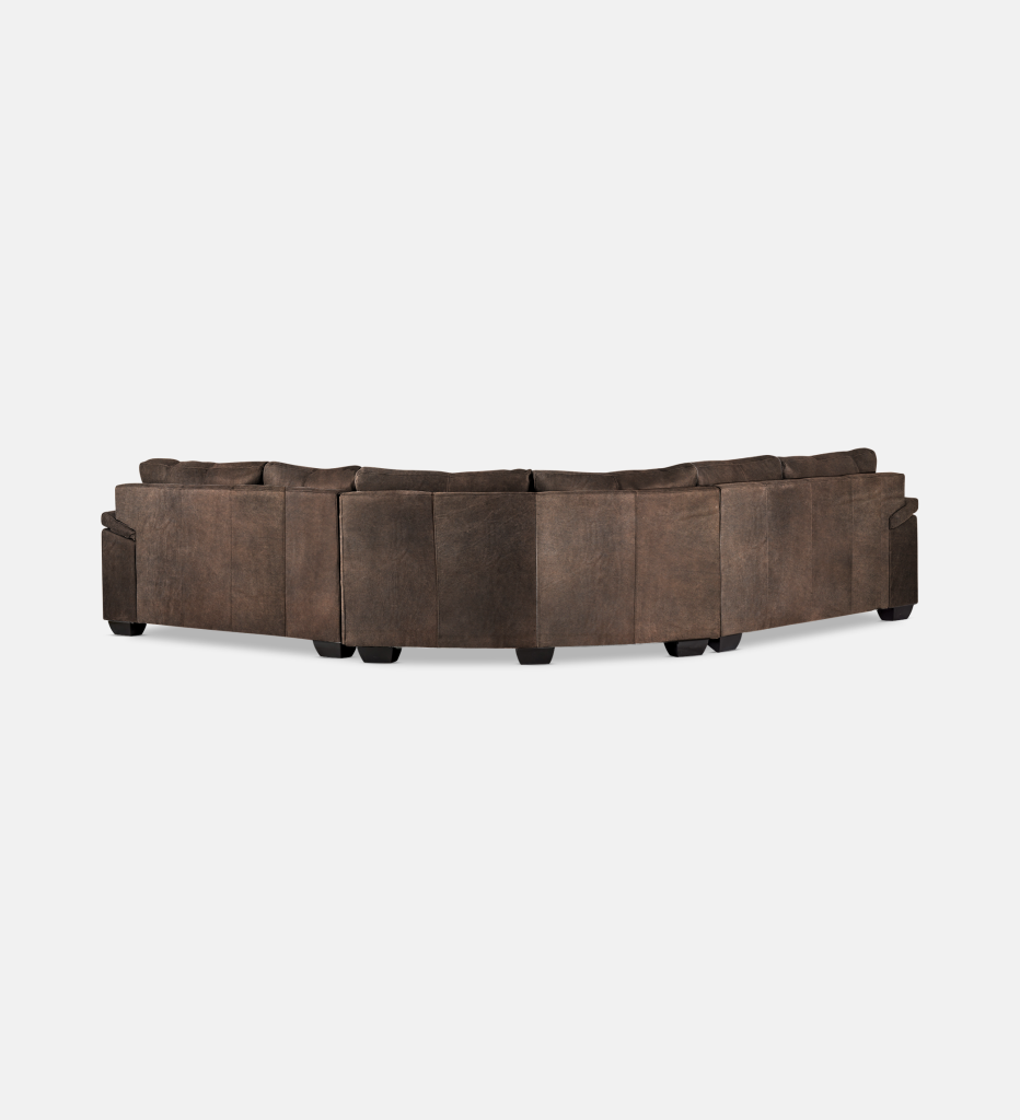 Breen Leather Slouch With Daybed Right (39893)