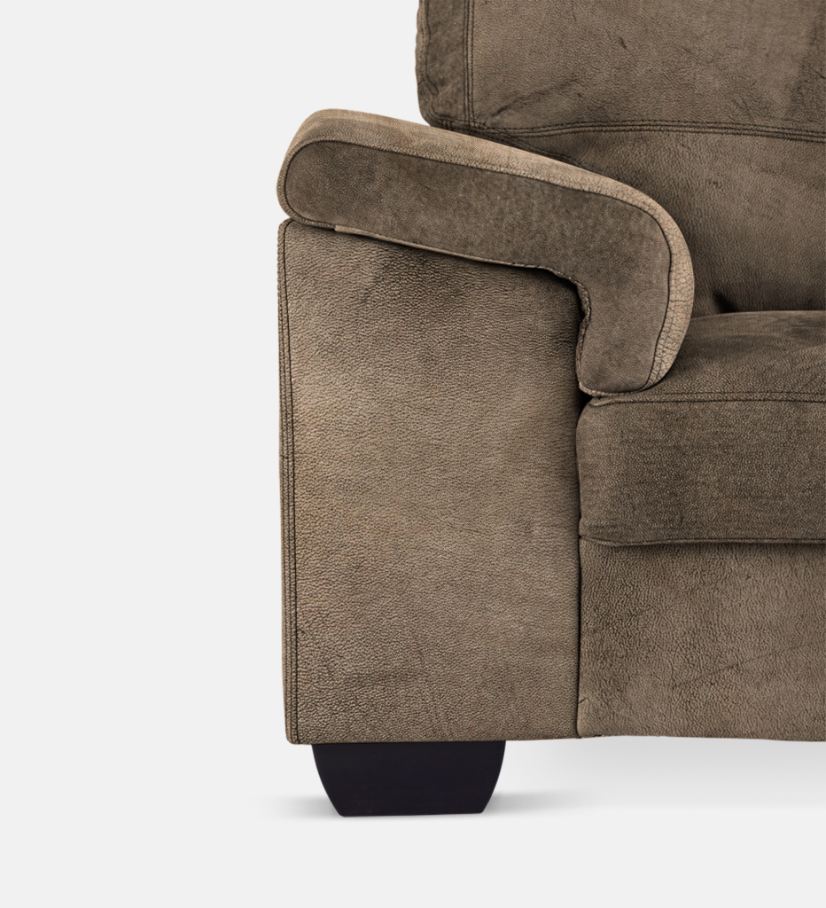 Breen Leather Slouch With Daybed Right (39912)