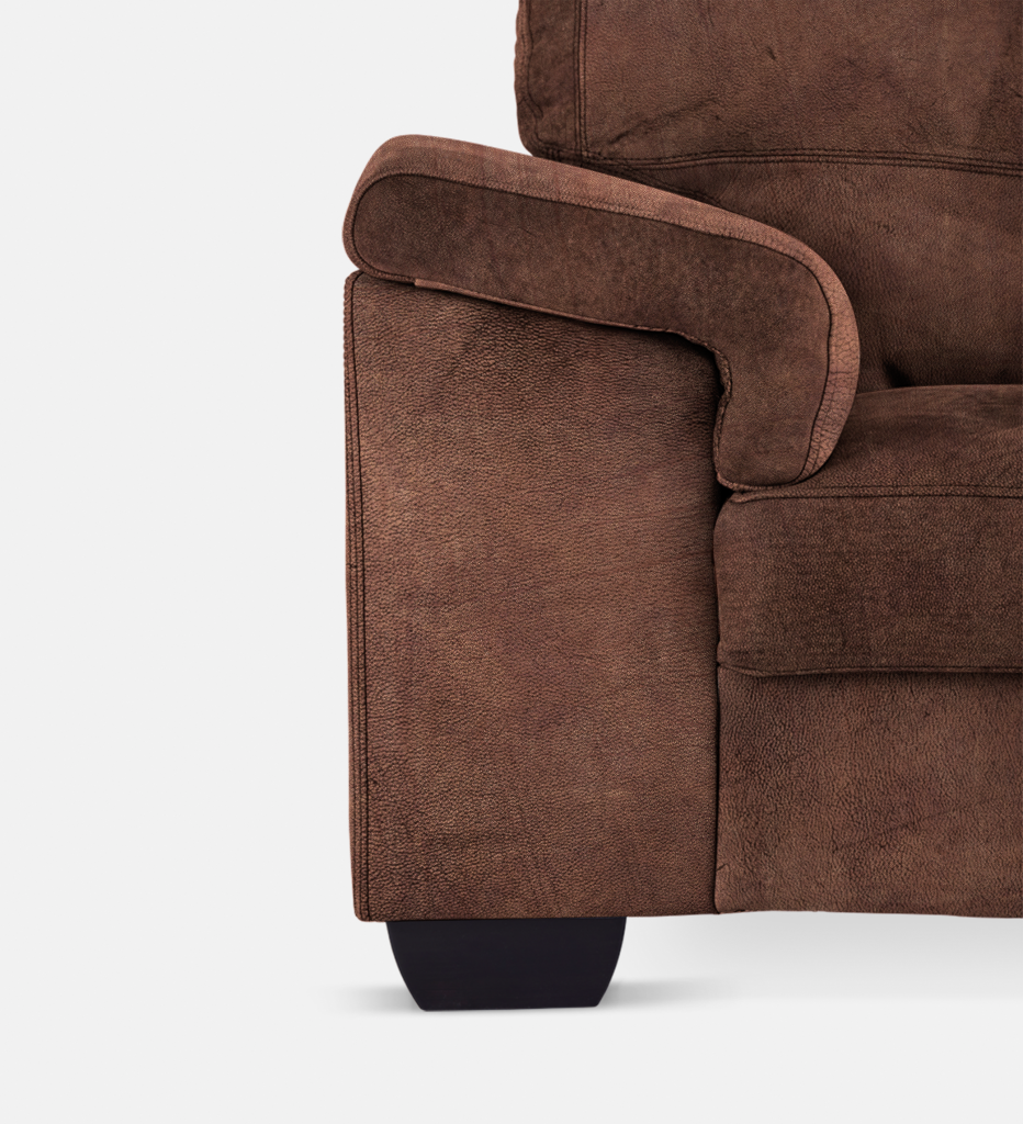Breen Leather Slouch With Daybed Right (39904)