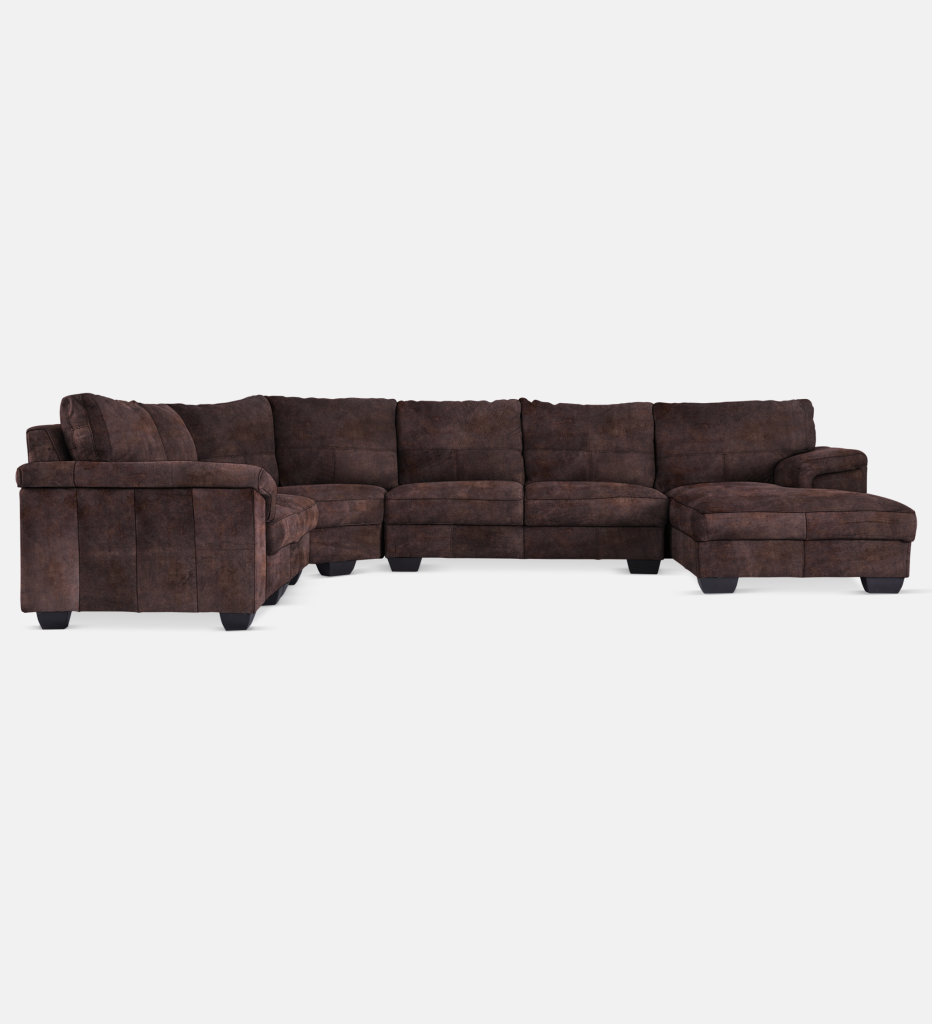 Breen Leather Slouch With Daybed Right (39752)