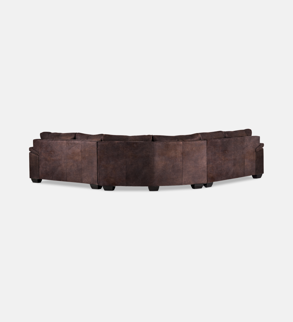Breen Leather Slouch With Daybed Right (39916)