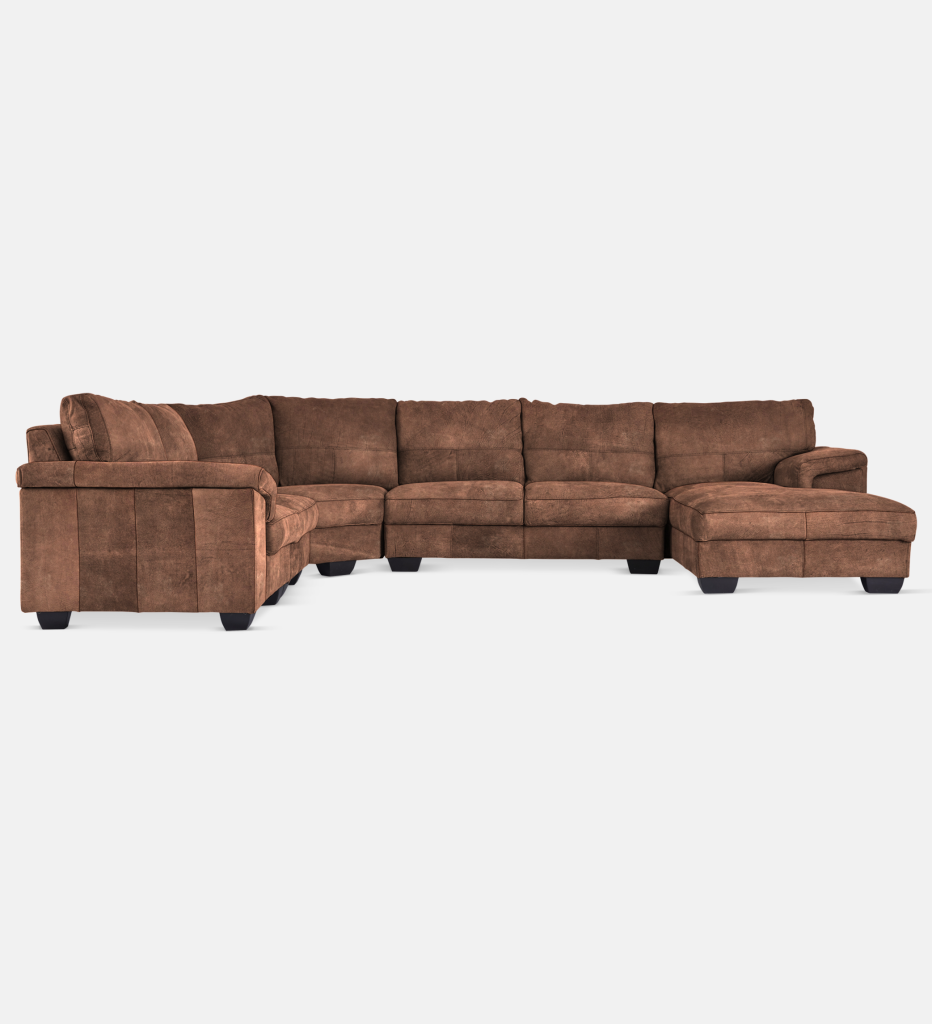 Breen Leather Slouch With Daybed Right (39753)