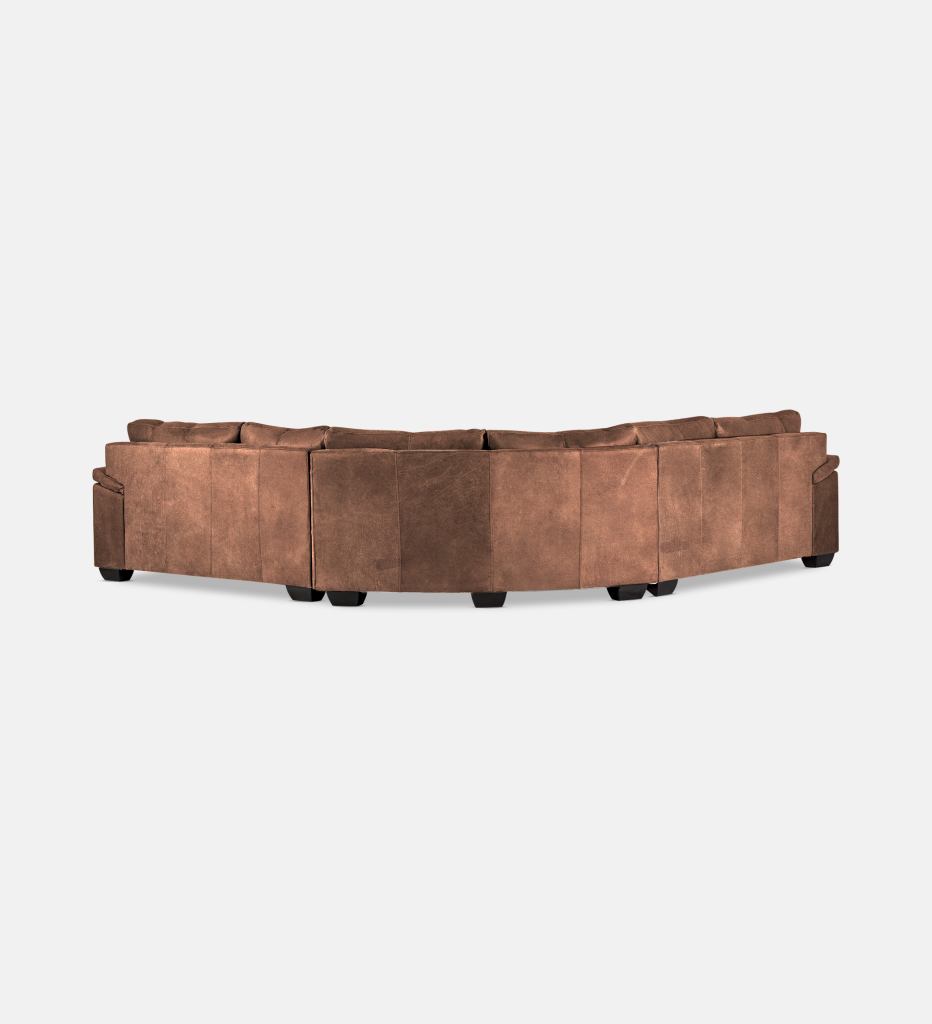 Breen Leather Slouch With Daybed Right (39921)