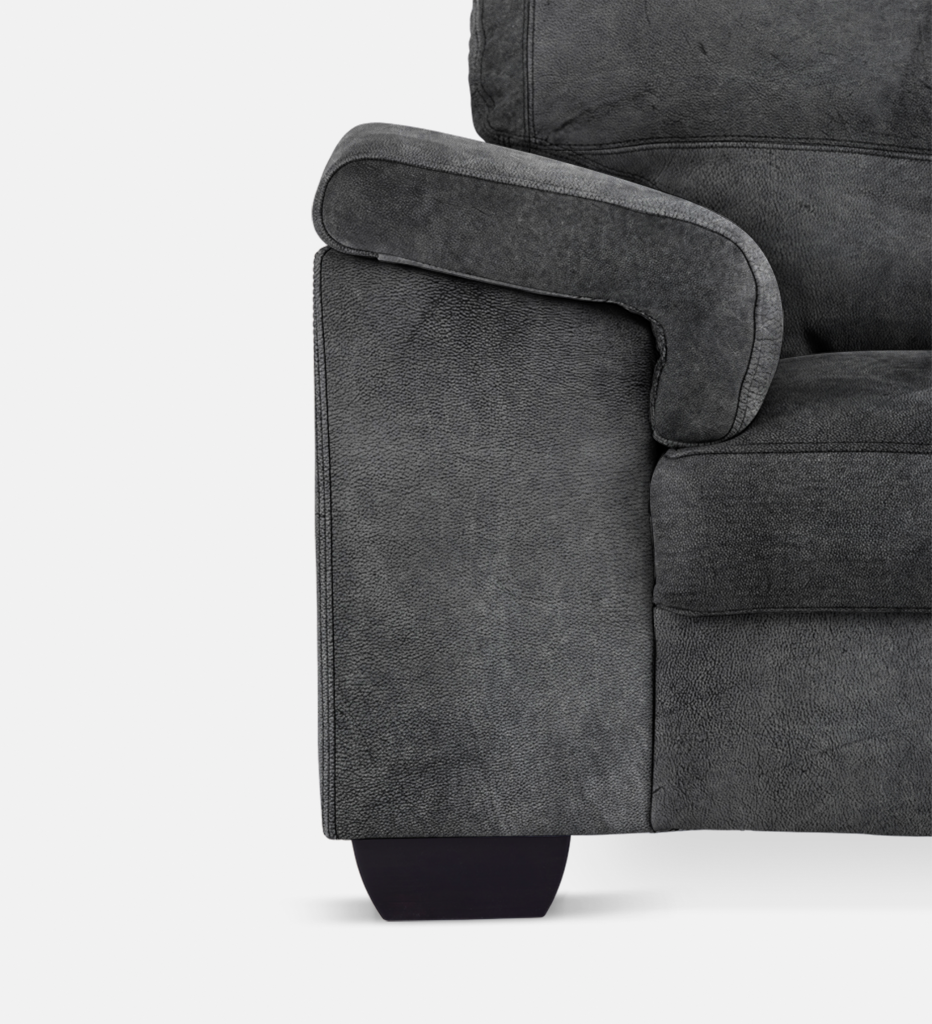Breen Leather Slouch With Daybed Right (39937)