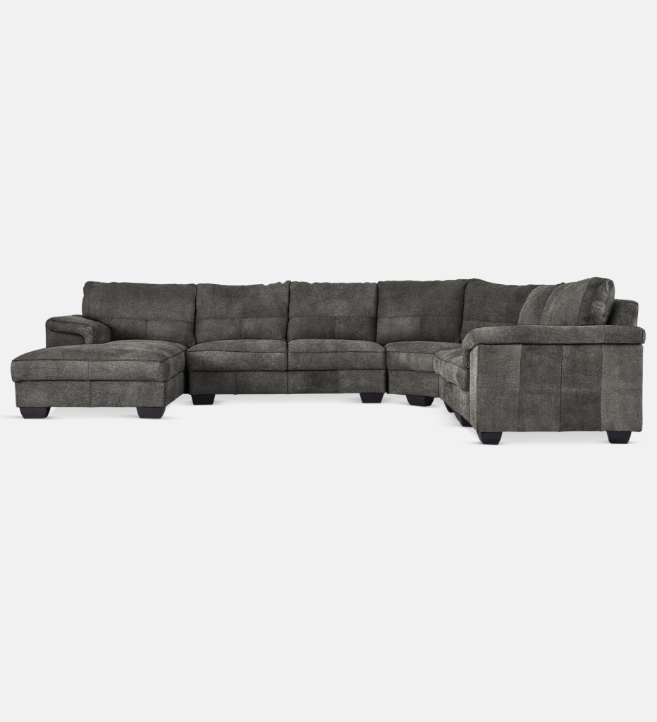 Breen Leather Slouch With Daybed Left (40131)