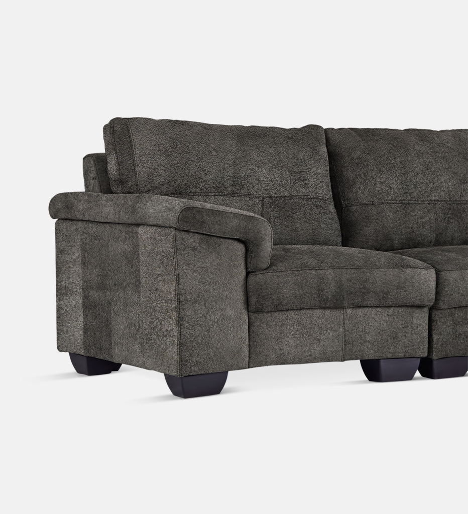 Breen Leather Slouch With Daybed Left (39795)