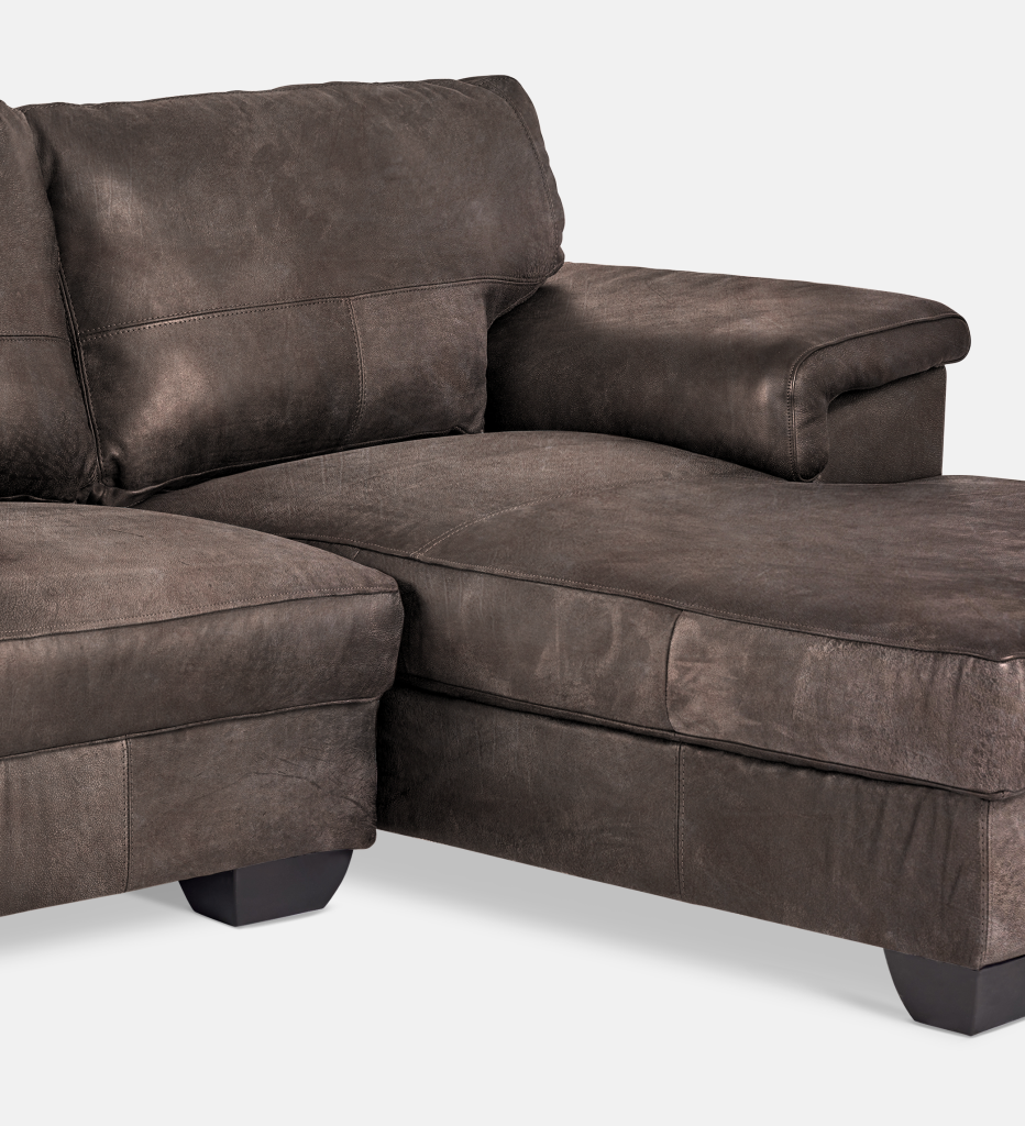 Breen Leather Slouch With Daybed Left (39299)