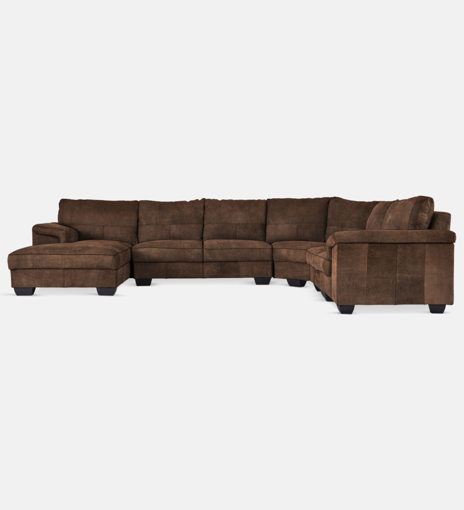 Breen Leather Slouch With Daybed Left (40149)