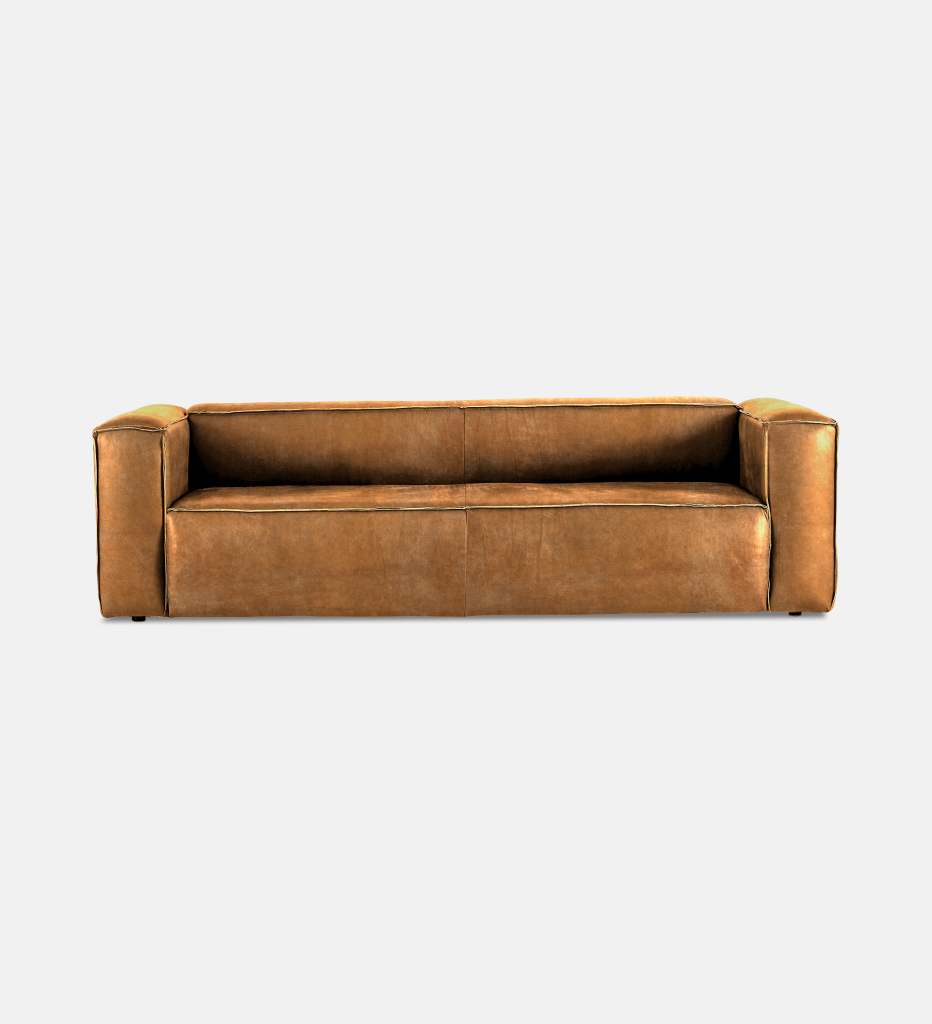 Serengeti Leather 4 Seater Couch