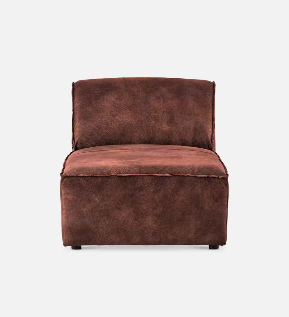 Congo Leather Modular Daybed Piece (51444)