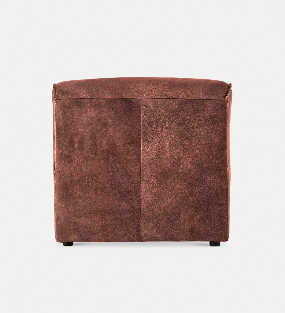 Congo Leather Modular Daybed Piece (51447)