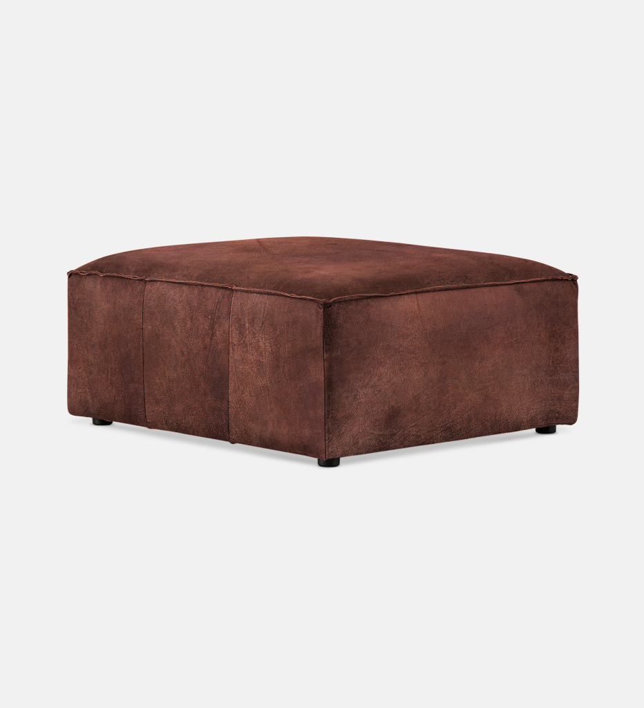 Congo Leather Modular Ottoman (51820)