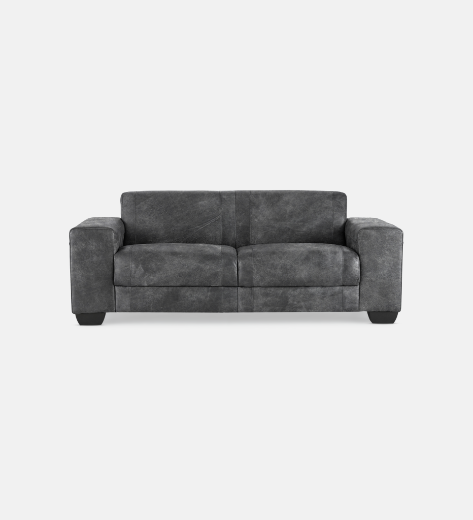 Terry Leather 2 Seater Couch (16089)