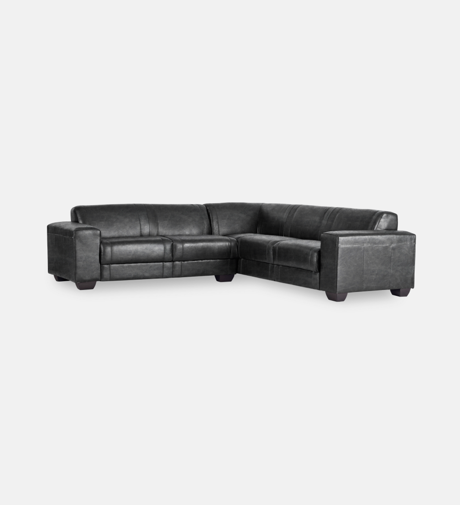Terry Leather Corner Couch