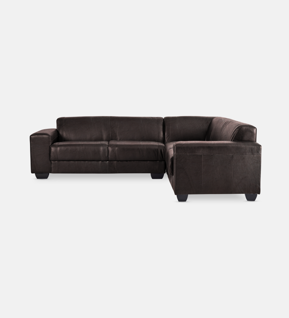 Terry Leather Corner Couch (19717)