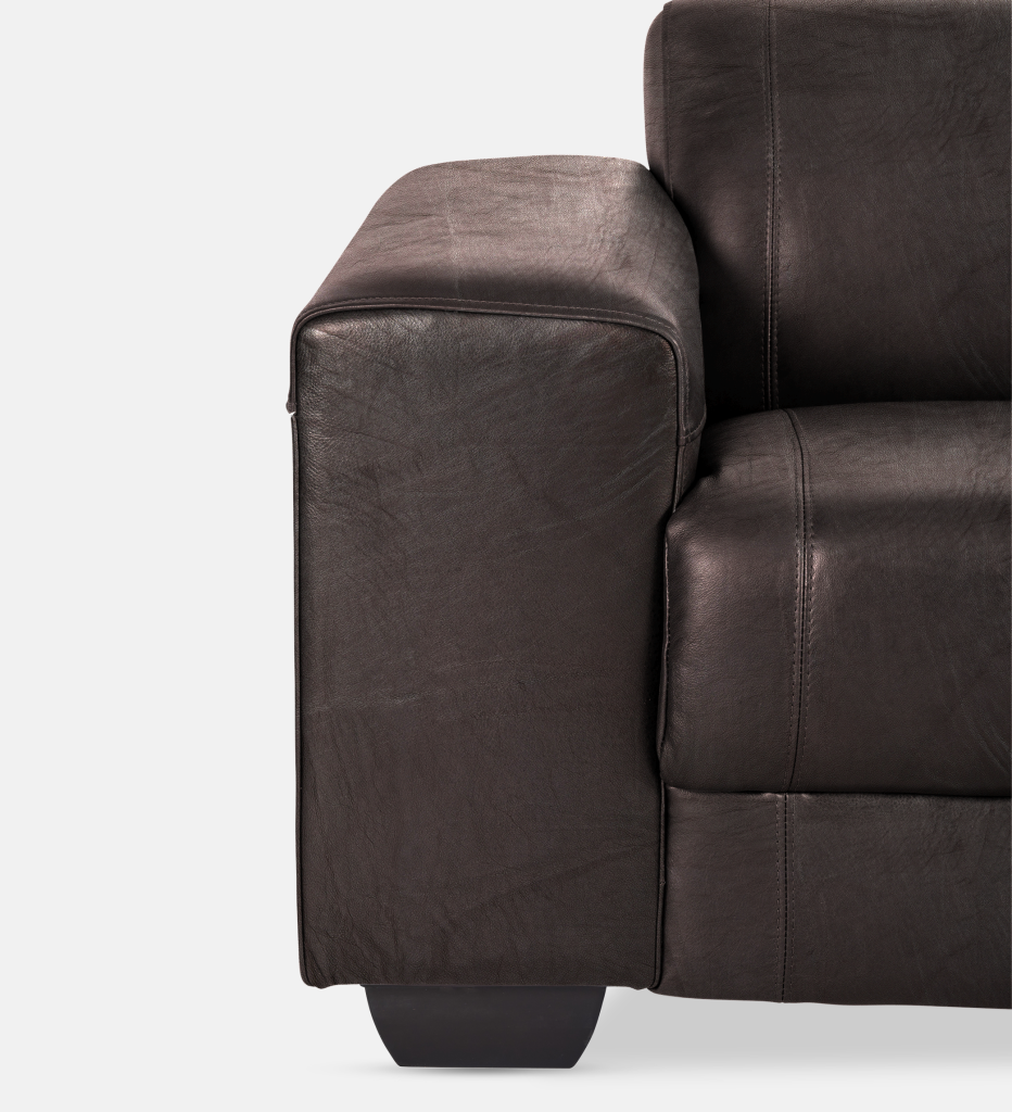 Terry Leather Corner Couch (19720)