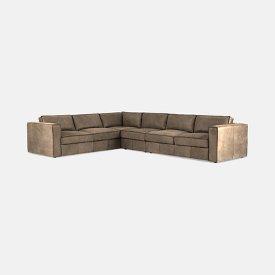 Rosco Upholstered Full Corner Couch Left
