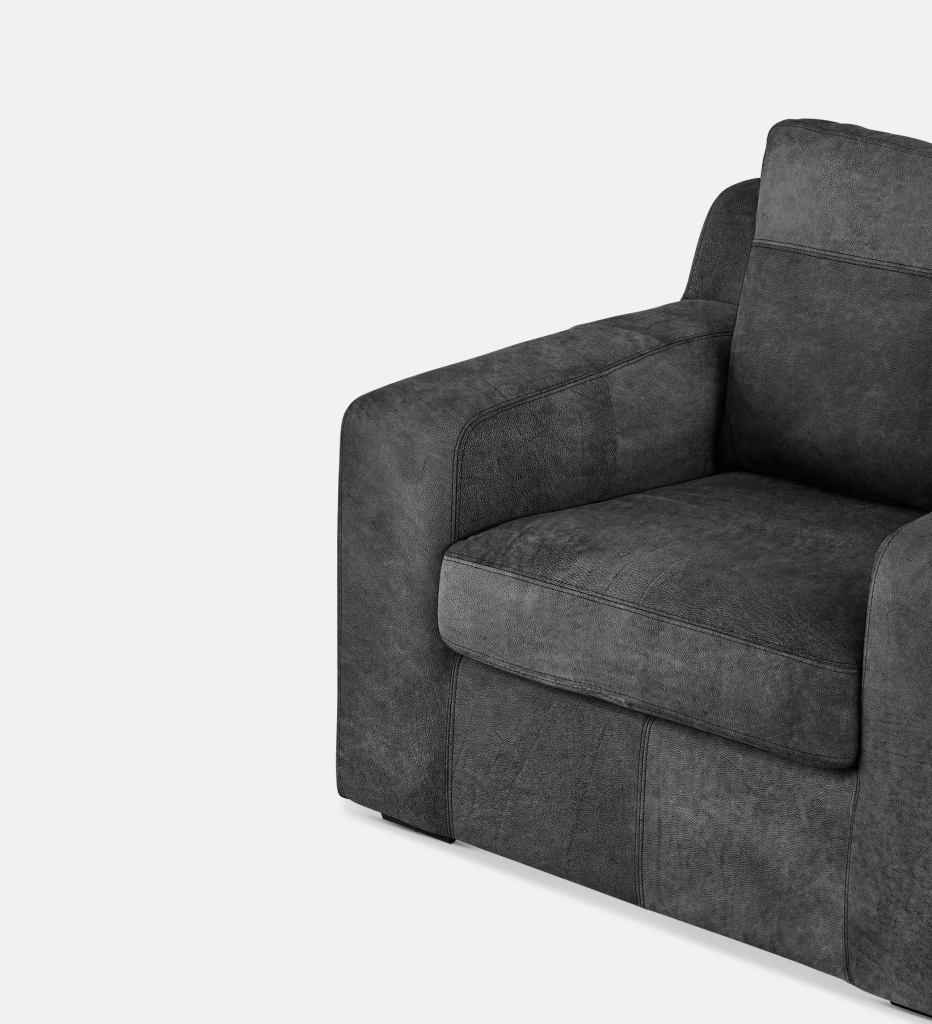 Lodge Leather 1 Seater (14821)