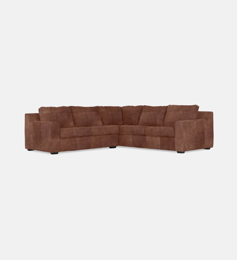 Lodge Upholstered Corner Couch