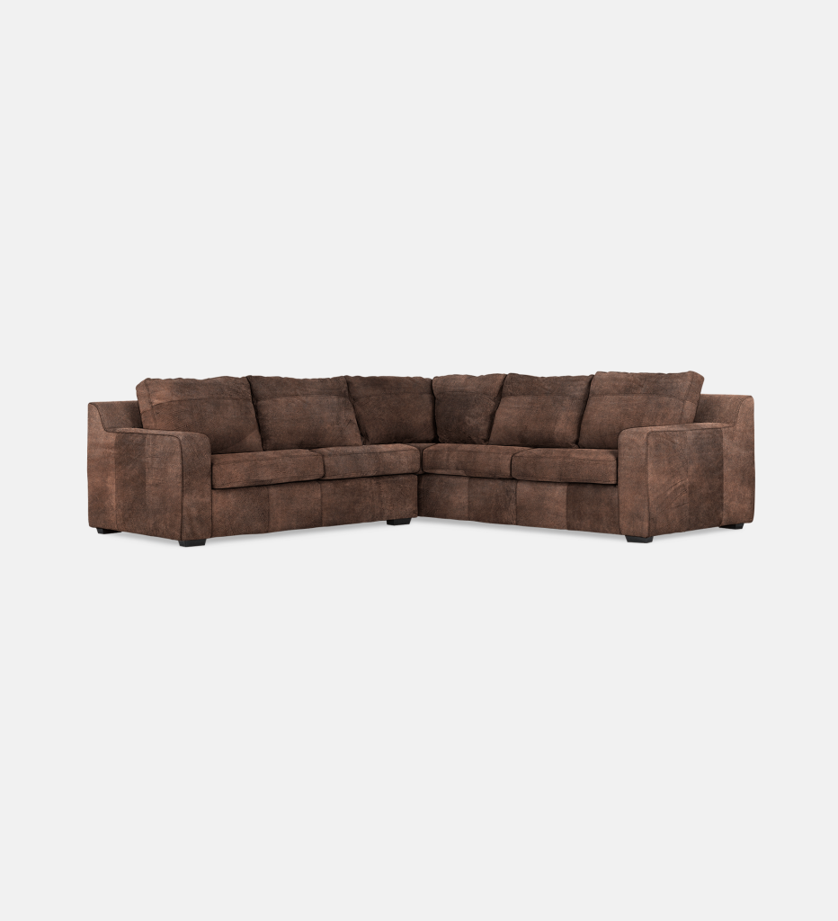 Lodge Upholstered Corner Couch
