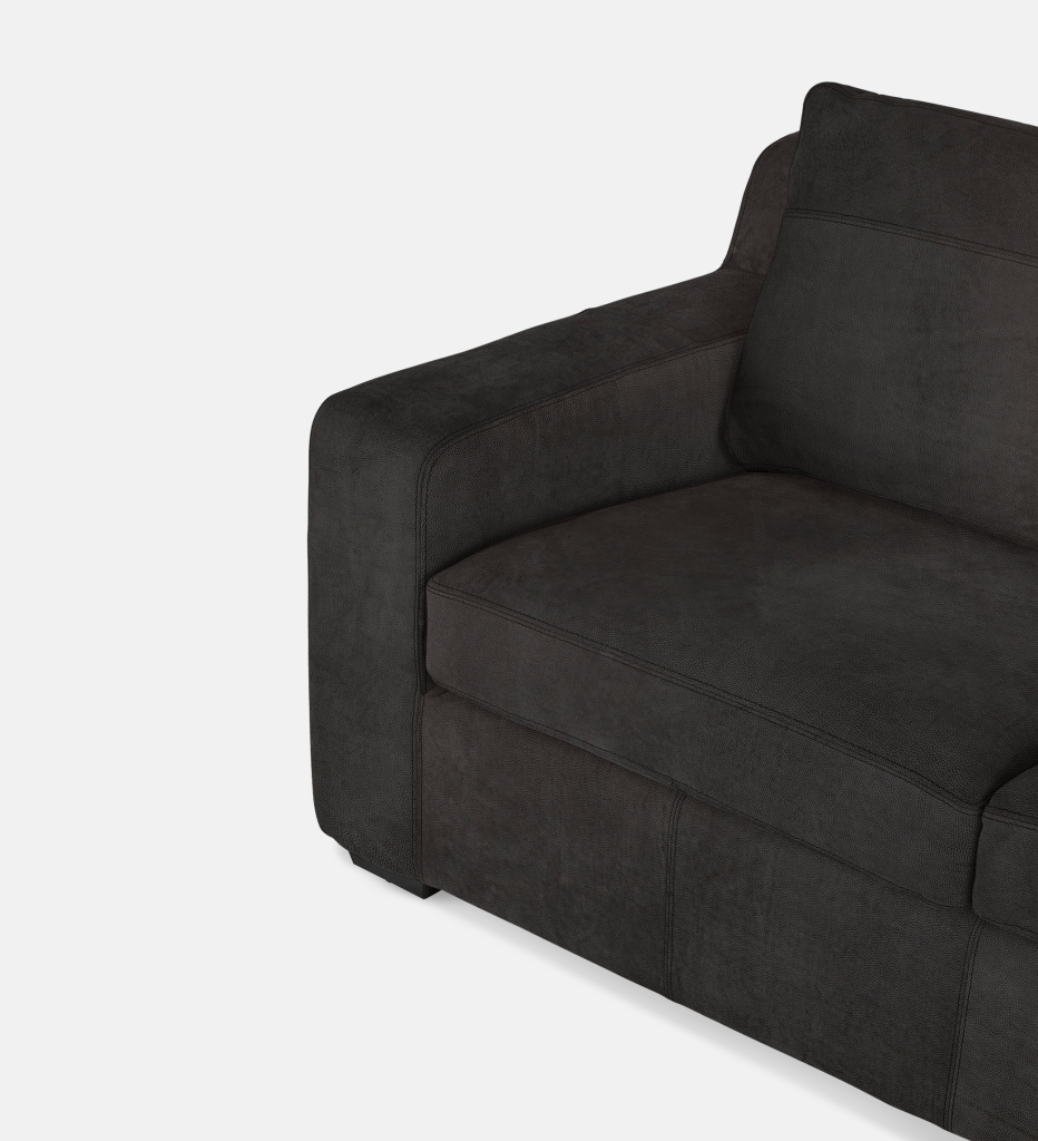 Lodge Fully Upholstered 2 Seater Couch (13017)