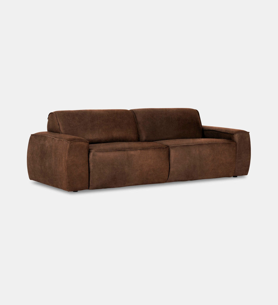 Congo Leather 3 Seater (73402)