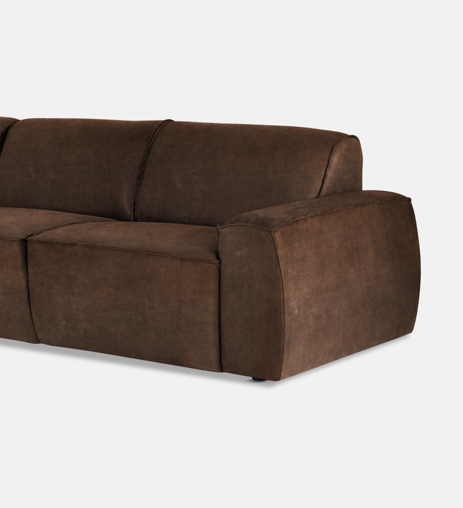 Congo Leather 3 Seater (73405)