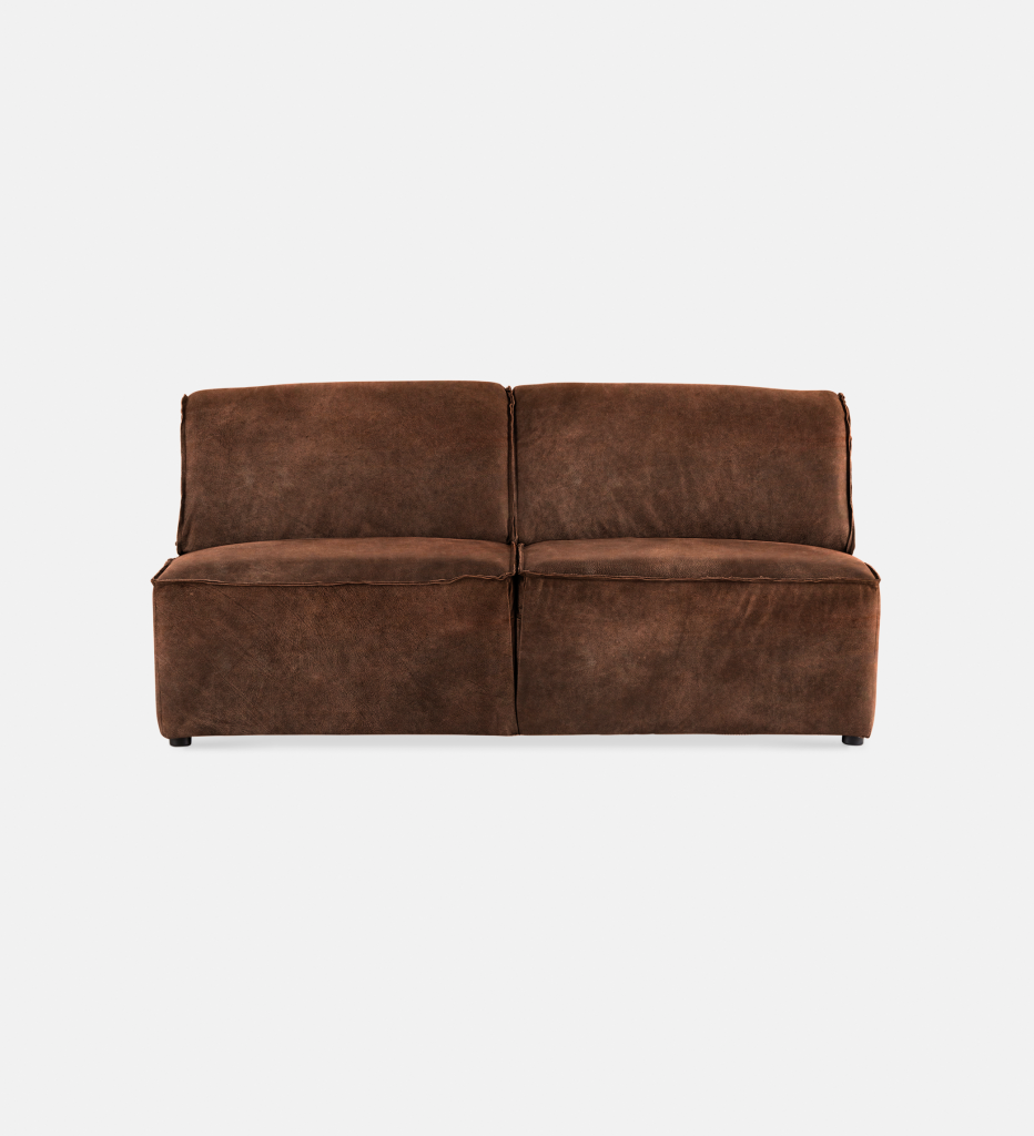 Congo Leather Modular 2 Seater (56306)