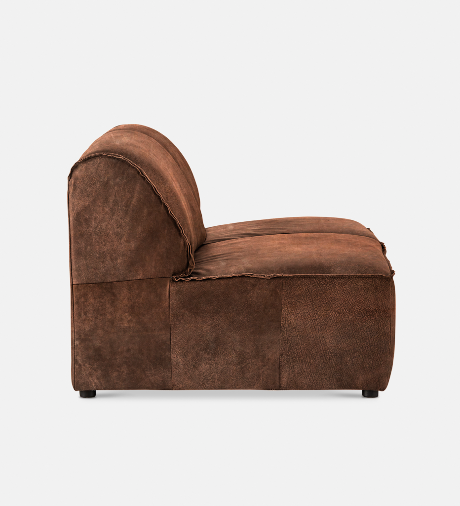 Congo Leather Modular 2 Seater (56309)