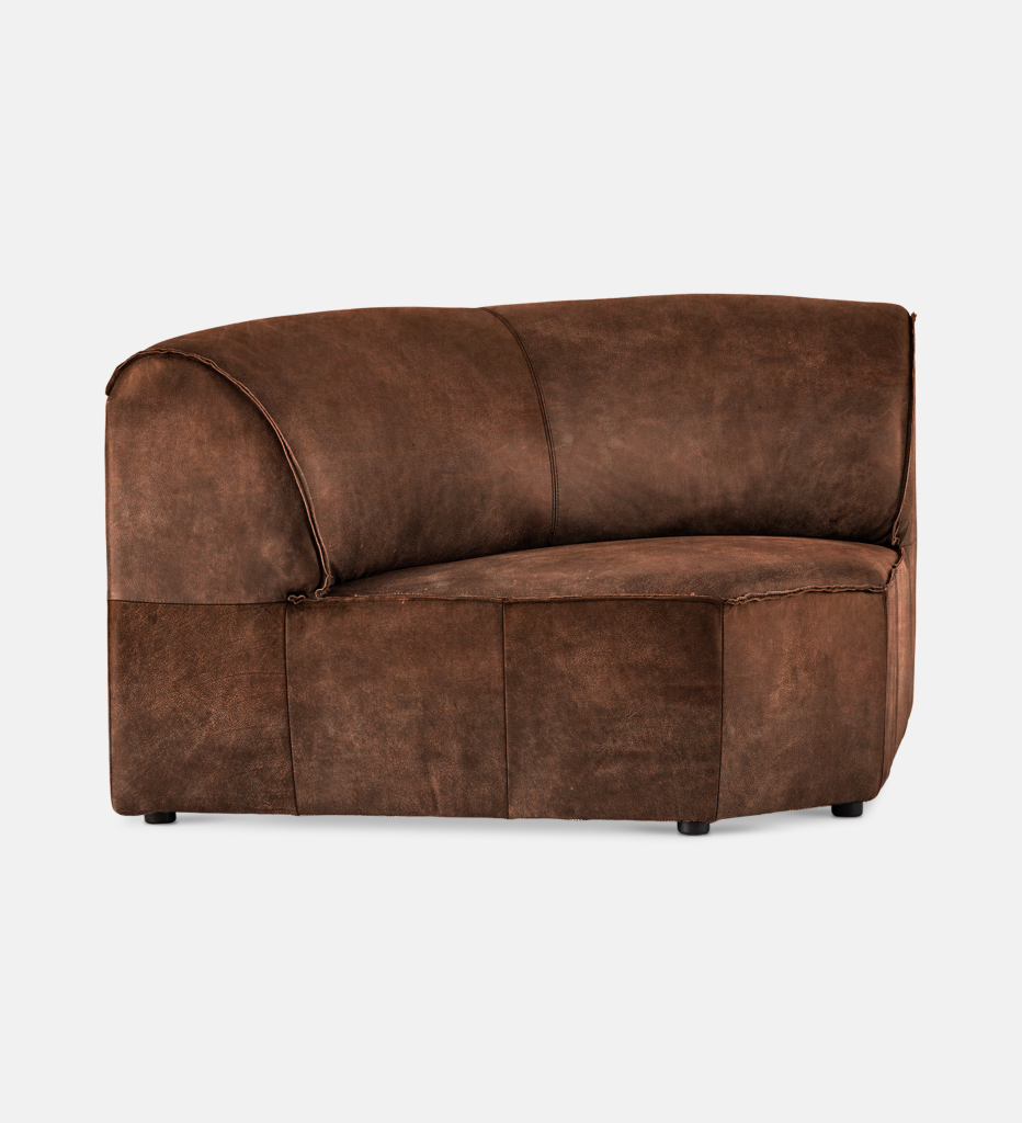 Congo Leather Modular Corner Piece (56310)