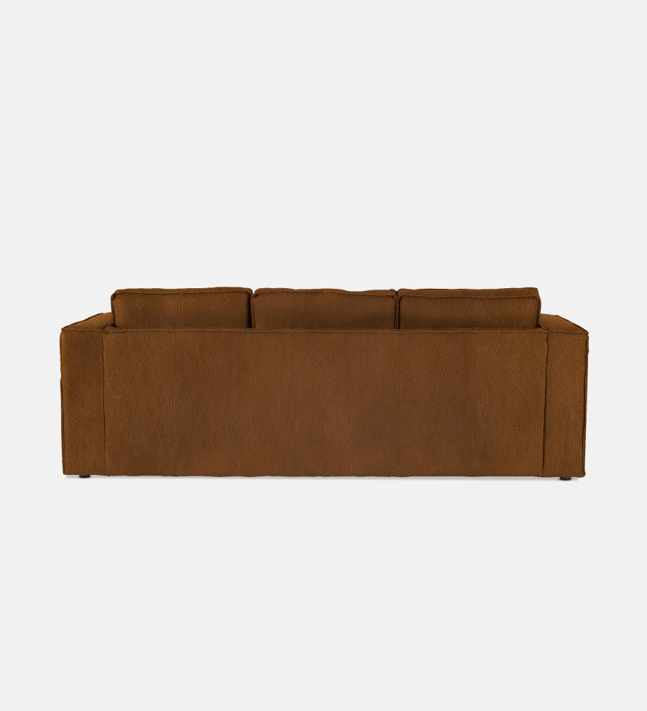 Rosco Leather 3 Seater (74661)