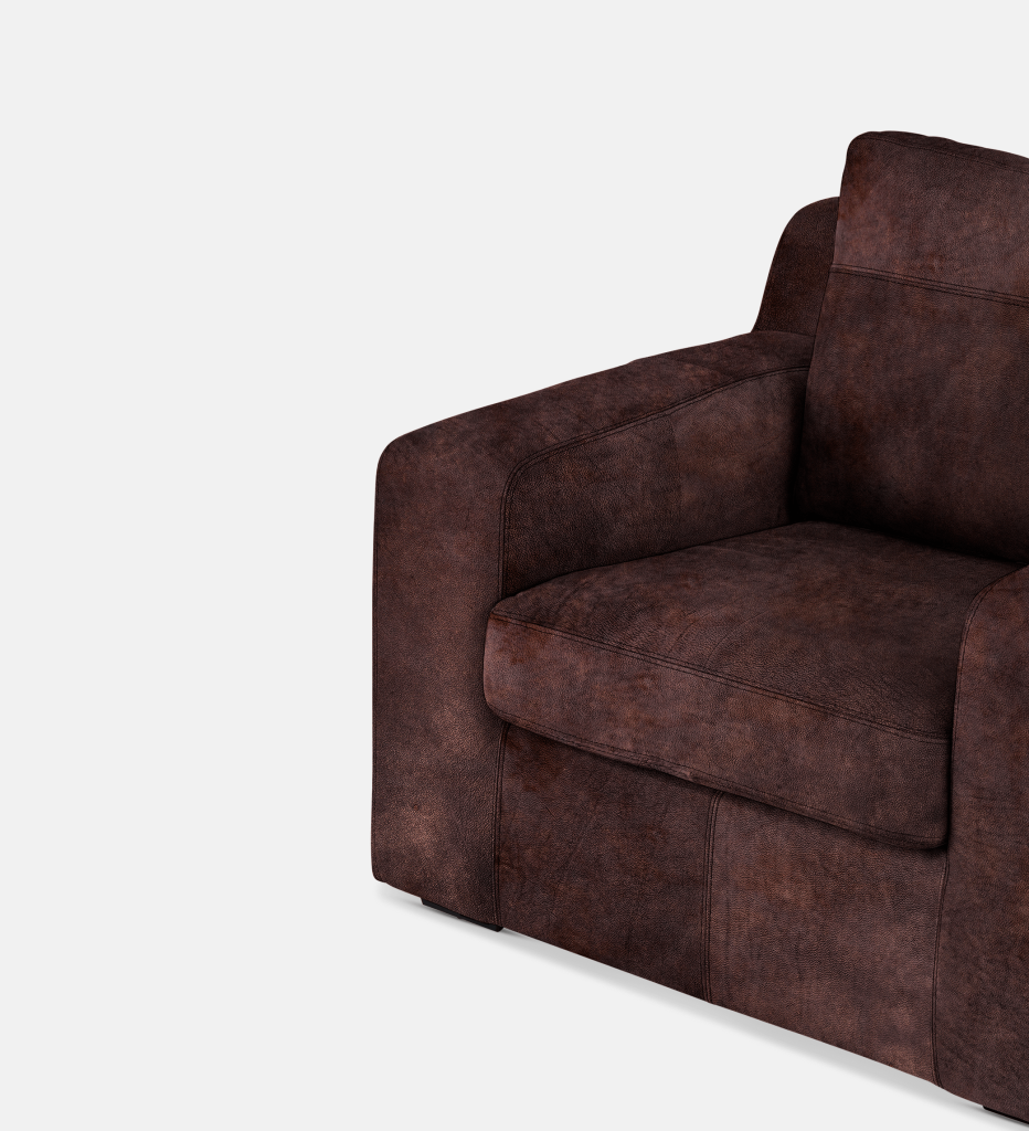 Lodge Leather 1 Seater (14984)