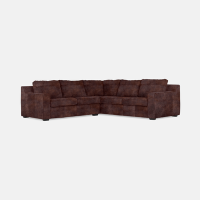 Lodge Upholstered Corner Couch