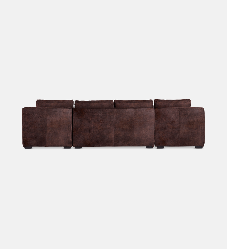 Lodge Leather Slouch With Daybed (26899)