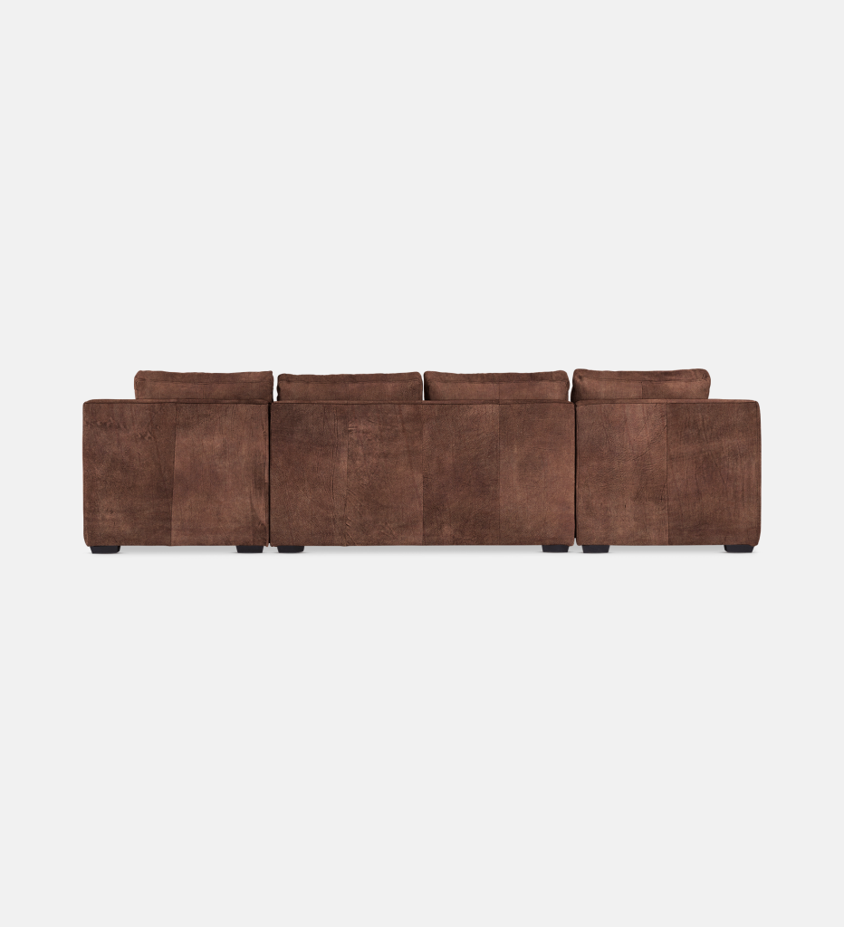 Lodge Leather Slouch With Daybed (26902)