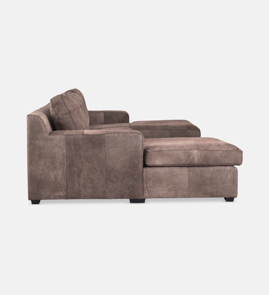 Lodge Leather Slouch With Daybed (26904)