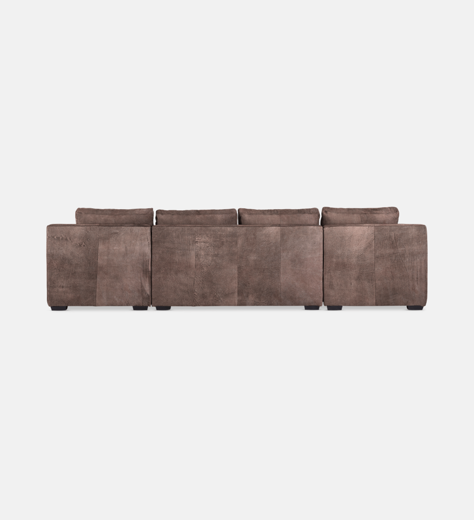 Lodge Leather Slouch With Daybed (26905)