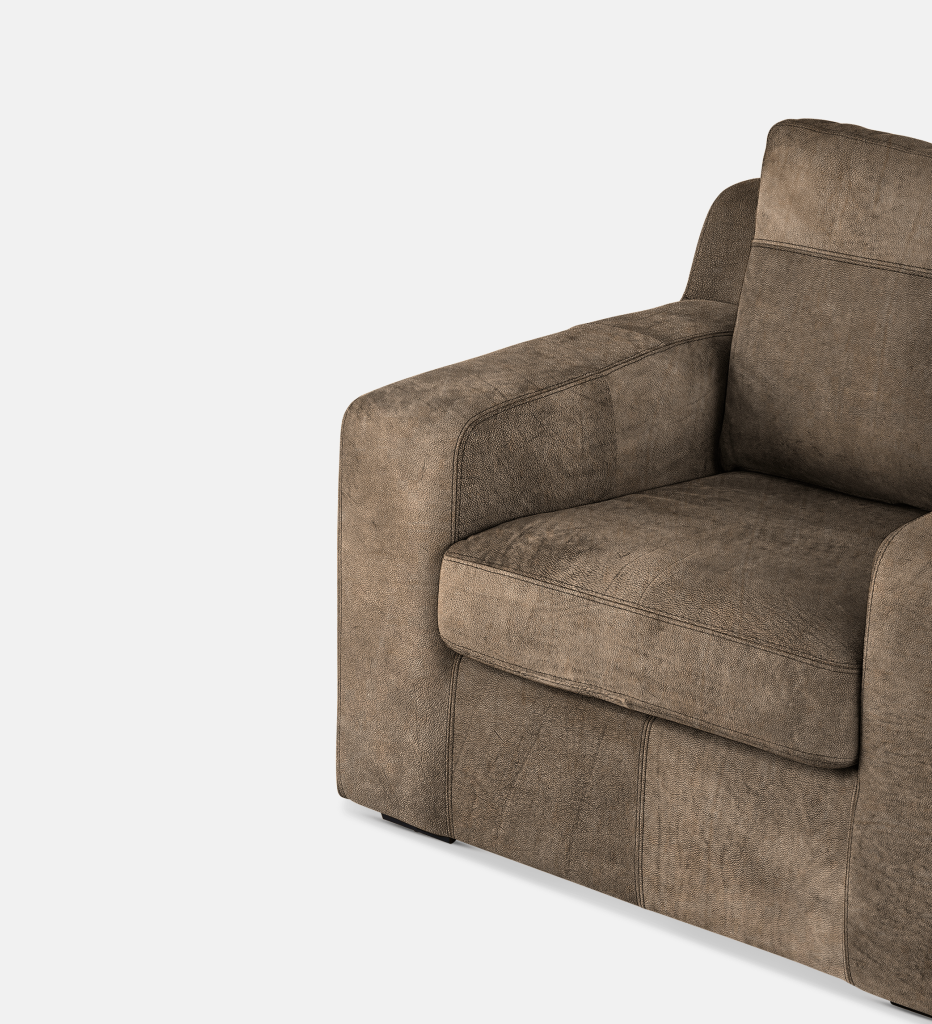 Lodge Leather 1 Seater (15079)