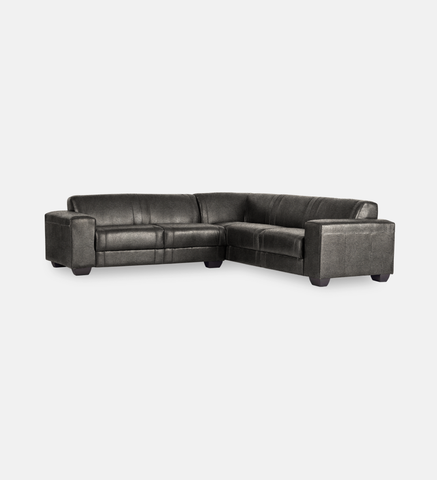 Terry Leather Corner Couch
