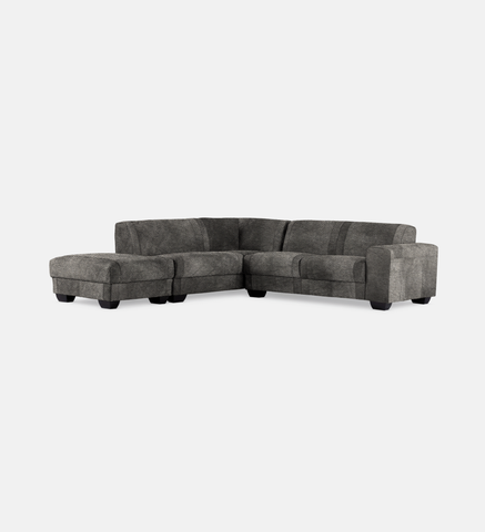 Terry Upholstered Slouch Left