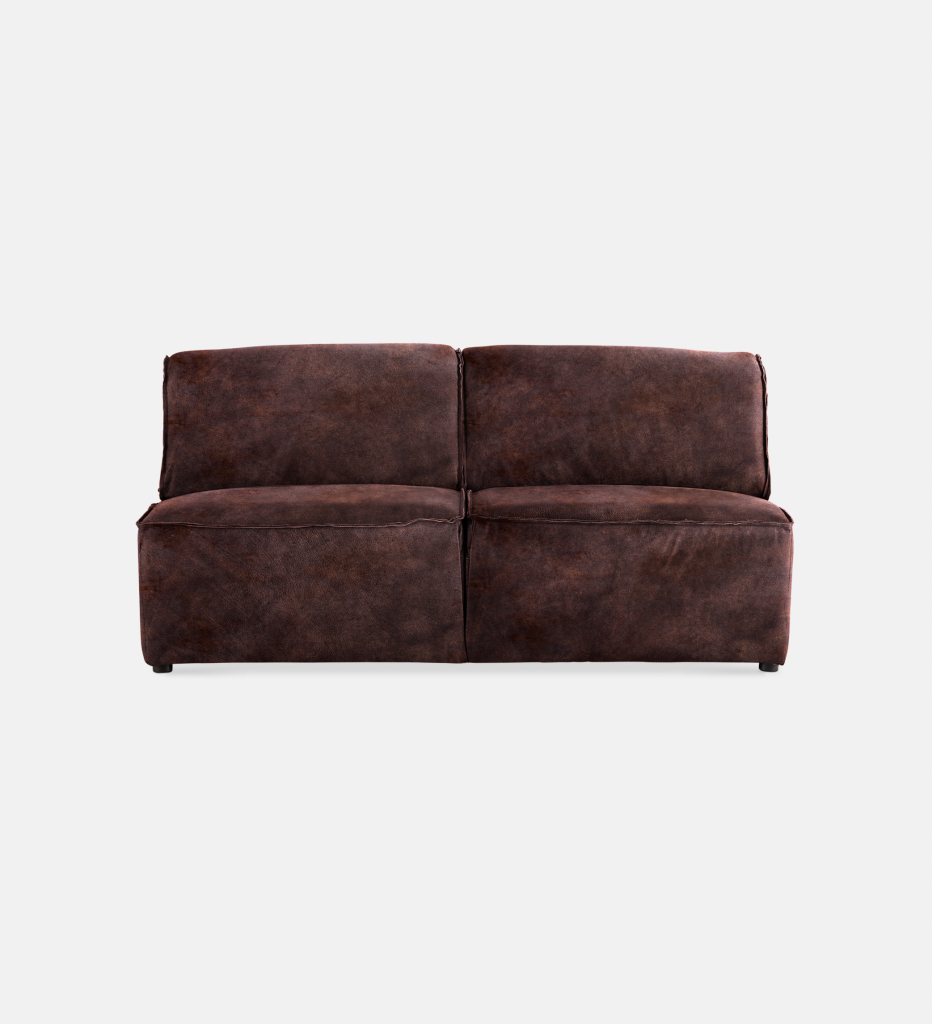 Congo Leather Modular 2 Seater (51583)