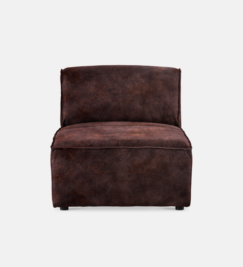 Congo Leather Modular Daybed Piece (51448)