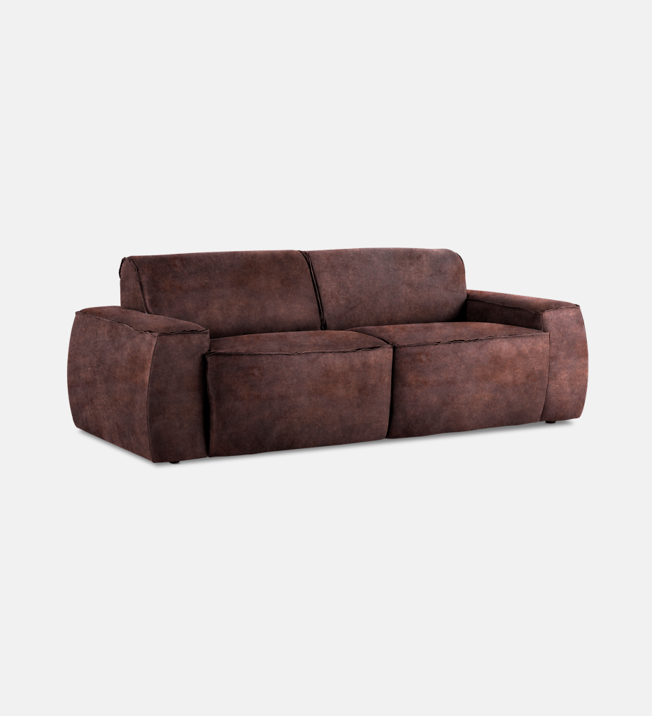 Congo Leather 3 Seater (15404)