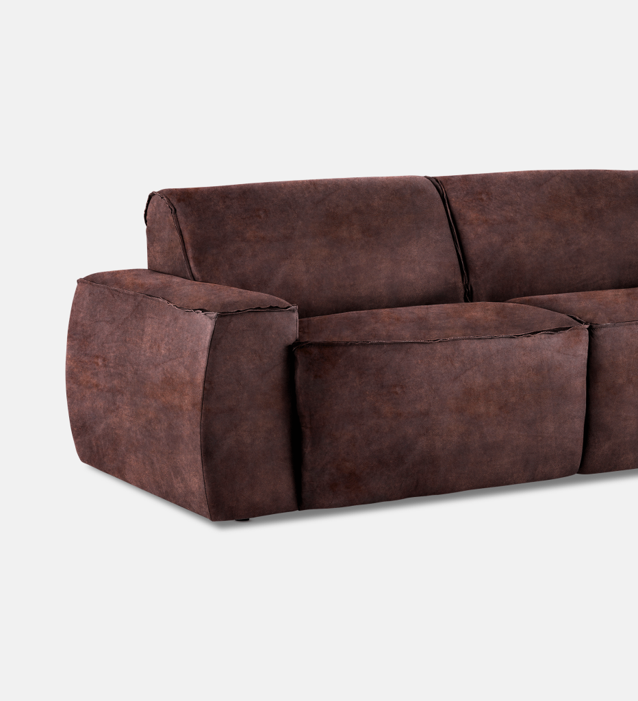 Congo Leather 3 Seater (15405)
