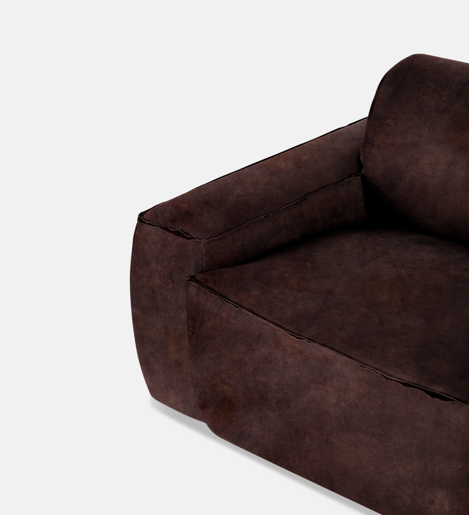 Congo Leather 3 Seater (15406)