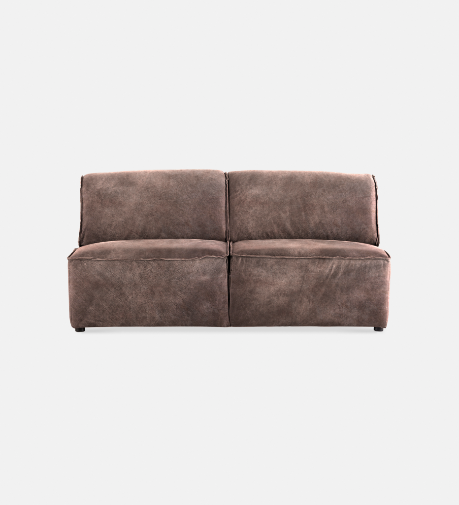 Congo Leather Modular 2 Seater (51591)