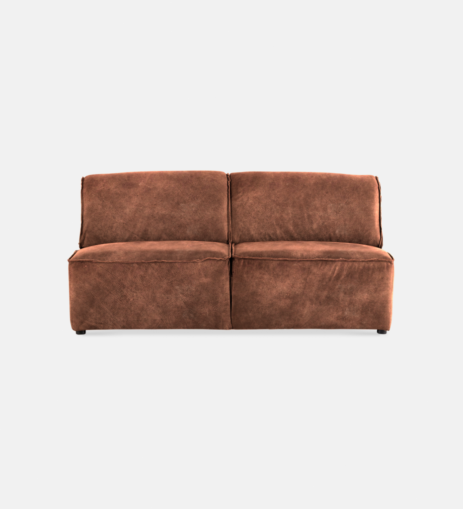 Congo Leather Modular 2 Seater (51595)