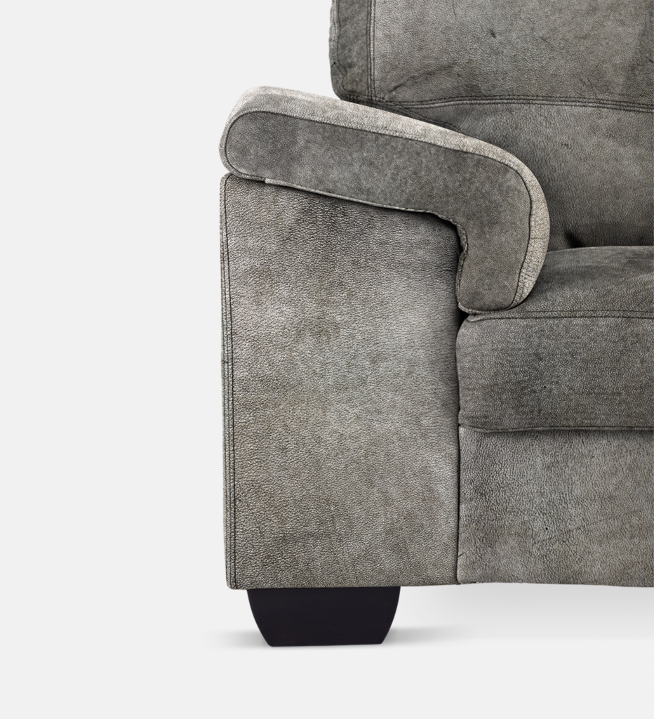 Breen Leather Slouch With Daybed Right (39962)