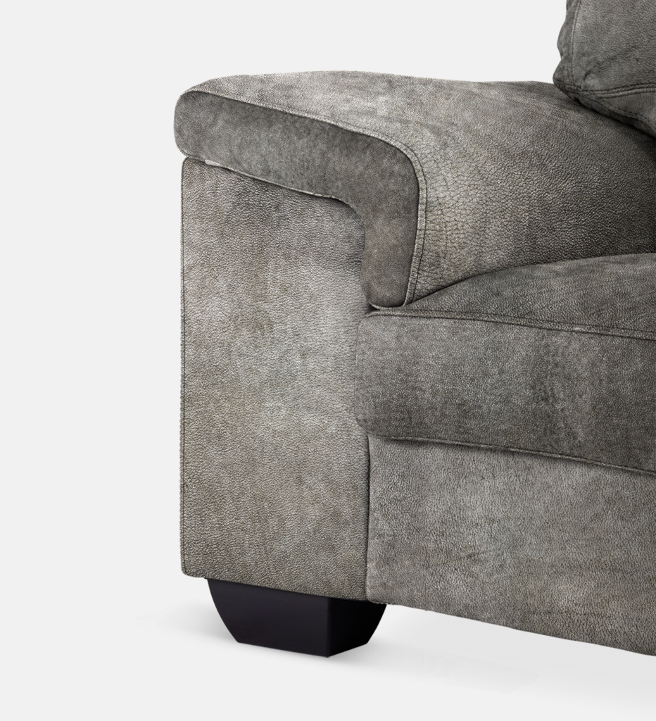 Breen Leather Slouch With Daybed Right (39963)